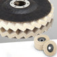Wool felt flap disc polishing disc