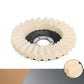 Wool felt flap disc polishing disc