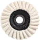 Wool felt flap disc polishing disc