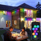 🌈✨ Smart RGB Outdoor String Lights – 16M Colors & 63 Scene Modes