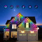 🌈✨ Smart RGB Outdoor String Lights – 16M Colors & 63 Scene Modes