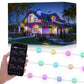 🌈✨ Smart RGB Outdoor String Lights – 16M Colors & 63 Scene Modes