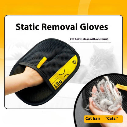 Double-Sided Grooming Gloves for Pets