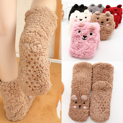 💓Winter Sale 49% OFF🔥Cute Extra-Thick Soft Cozy Home Socks