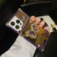 Creative Bling Glitter Phone Case with 3D Butterfly