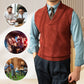 🎅Christmas Sale - 49% OFF🎅 Men's Slim Fit Elegant Knit Vest