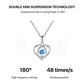 💗Beating Heart Sparkling Women's Silver Necklace
