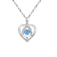 💗Beating Heart Sparkling Women's Silver Necklace