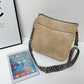 👜Leather shoulder bags with colorful straps