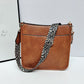 👜Leather shoulder bags with colorful straps