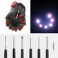 🔧 8-in-1 Folding Screwdriver – Built-In LED Work Light & Flashlight