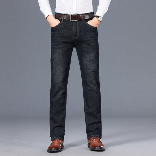 Men's Stretch Straight-Fit Jeans（49% OFF）
