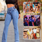 🎁2026 New Arrivals 49% OFF👖Stretch Flare Jeans With A High Waist