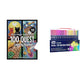 🎨 Color by Number Mosaic Book Set – 4 Books with 100 Hidden Picture Coloring Designs