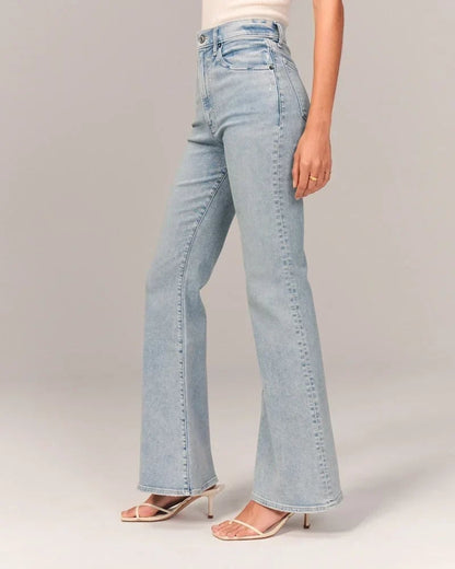 🏆LAST DAY SALE 49% OFF🔥Ultra High Rise Stretch Flare Jean