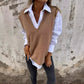 🌸Spring Specials💐 Women's Casual V-Neck Knit Sweater Vest