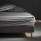 Synthetic Satin Silky Cool Bed Fitted Sheet