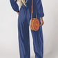 🎉🛍️Hot Promotion 50% OFF💃2025 New Women's Casual Long Sleeve Wide Leg Pants Jumpsuit