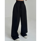 🍃Women’s Solid Color High-Waist Straight-Leg Pants
