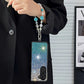 Sparkling Phone Case with Wrist Strap for Galaxy Z Fold Series