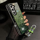 Sparkling Phone Case with Wrist Strap for Galaxy Z Fold Series