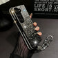 Sparkling Phone Case with Wrist Strap for Galaxy Z Fold Series