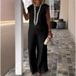 🔥New Arrivals 49% OFF🎁👗Women's Crew Neck Sleeveless Top and Pants Set