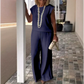 🔥New Arrivals 49% OFF🎁👗Women's Crew Neck Sleeveless Top and Pants Set