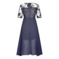👗🌸 Embroidered midi dress – floral, flowy, flattering & perfect for events!