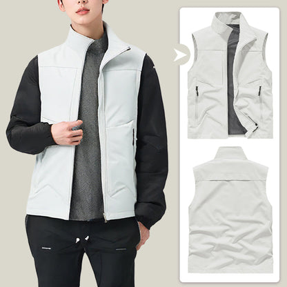 ⏳ Limited time 49% off! 💥Men's Comfortable Quick-Dry Vest with Pockets