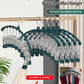 👖 Space-Saving Multi-Clip Hanger – 10-Clip Closet Organizer for Leggings, Jeans, Shorts & Skirts