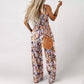 🏖️Hot Sale 49% OFF🌼Women’s Casual Print Sleeveless Overalls Jumpsuits 2