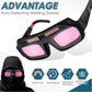 🛠️ Hot Deal ! – Solar Auto-Darkening Welding Goggles – Eye Protection with Smart Light Control