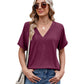 Women's V-Neck Casual Top