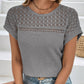 💥Hot Sales-49% OFF🍃Knitted Mesh Short Sleeve Top