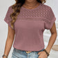 💥Hot Sales-49% OFF🍃Knitted Mesh Short Sleeve Top