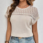💥Hot Sales-49% OFF🍃Knitted Mesh Short Sleeve Top