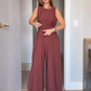 💖Limited Sale 50% OFF💖Women's Elegant Sleeveless Wide Leg Jumpsuit