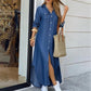 Women's Trendy Long Sleeve Shirt Dress