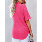 🩷Summer Sale - 49% Off🌈Women's Lapel Loose Short Sleeve Top