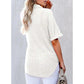🩷Summer Sale - 49% Off🌈Women's Lapel Loose Short Sleeve Top