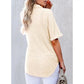 🩷Summer Sale - 49% Off🌈Women's Lapel Loose Short Sleeve Top