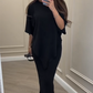 🥰Women's Casual Loose Fit Top & Skirt Two-Piece Set🔥