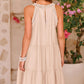 Women's Summer Hollow Out Halter Dress