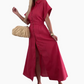Women's Solid Color Casual Maxi Dress