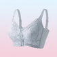 Women's Comfortable Front Closure Lace  Posture Support Bra