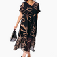 🎁HOT SALE 49% OFF🌟 Flowy V-Neck Midi Dress