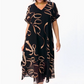 🎁HOT SALE 49% OFF🌟 Flowy V-Neck Midi Dress