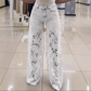 🌸Black Friday HOT SALE 49% Off🌸High Waisted Lace Splicing Jeans