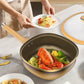 🍳12in Titanium Alloy Non-Stick Pot with Lid